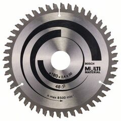 Bosch Tarcza pilarska Multi Material 180 x 30mm 48z (2608640507)