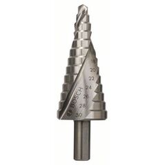 Wiertło Bosch stopniowe walcowe 4 6 10 12 14 16 8 18 20 30 22 24 28 26mm  (2608597520)
