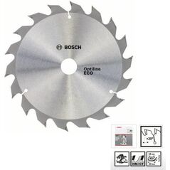 Bosch Piła zębata ECO Optiline Wood 230 x 30 48z (2608644382)