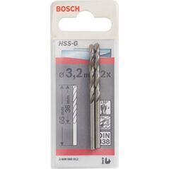 Wiertło Bosch HSS walcowe 3,2mm  (2.608.585.912)