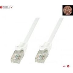 Techly Patchcord 100% Miedź Techlypro Cat.6 U/utp, 2m, Biały