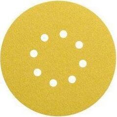Bosch krążek 125mm C450 gr.150, 50 sztuk 8 otworów (2608621744)