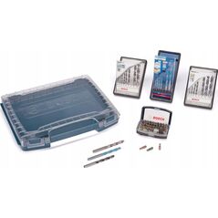 Zestaw narzędzi Bosch Bosch Robust drill set, 5 pieces, with I-Rack, drill & bit set (i-BOXX 53)