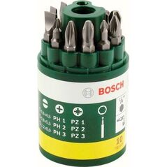 Bosch zestaw bitów 10 częściowy (2607019454)