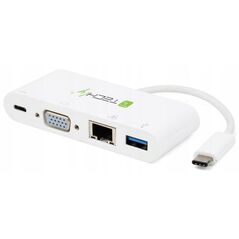 Stacja/replikator Techly IADAP USB-C (IADAP USB31-DOCK2)