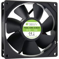 Wentylator Techly 80x80x25 12V (ICOOL-12-8025Z)