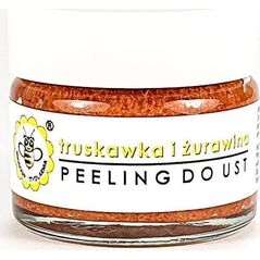 Miodowa Mydlarnia Peeling do ust Truskawka i żurawina 25g