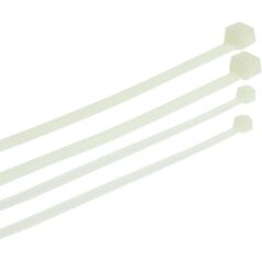 PLASTROL OPASKA PLASTIKOWA BIAŁA 4,8 x 500mm 50szt.