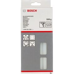 Wkłady klejowe Bosch 11 mm x 200 mm przezroczyste 25 szt. 0.5 kg 1609201396