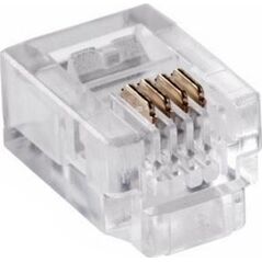 Blow 1x WTYK TELEFONICZNY MODULARNY 6P4C RJ14