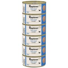 Applaws Cat Tin Tuna with Crab 6x70g