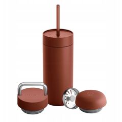 Fellow - Carter Move Mug 3 σε 1 - Θερμική κούπα + 3 καπάκια - Sienna 473 ml