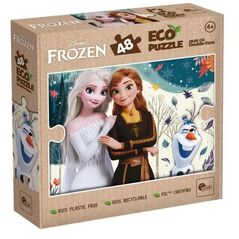 ΔΙΠΛΗΣ ΟΨΗΣ ΠΑΖΛ EKO FROZEN 48 ΤΕΜ. Lisciani