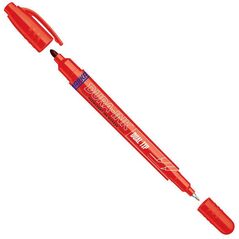 Marker DURA-INK Dual Tip, 0.7 MM, Red