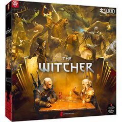 Puzzle Good Loot Gaming Puzzle: The Witcher (Wiedźmin) Playing Gwent 1000 elementów