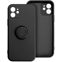 Θήκη SILICONE RING για XIAOMI Redmi Note 14 PRO 4G μαύρο