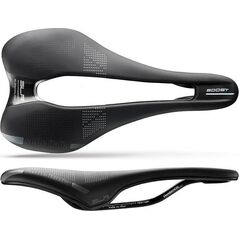Selle Italia Siodło SELLE ITALIA SLR BOOST TM SUPERFLOW S (id match - S3) manganese tube 7, duro-tek, soft touch, czarne (NEW)