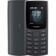 Telefon komórkowy Nokia 105 Dual SIM, 4G, černá (2023)