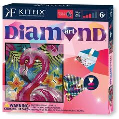 Clarins ΣΕΤ ΚΑΤΑΣΚΕΥΗΣ DIY Diamond Art Flamingo