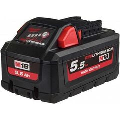 Milwaukee Milwaukee M18HB5.5 18V 5.5 Ah High Output Battery