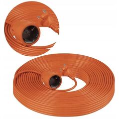 Przedłużacz ogrodowy jednogniazdowy, PVC,H05VV-F 2x1,5mm?, długość 50m