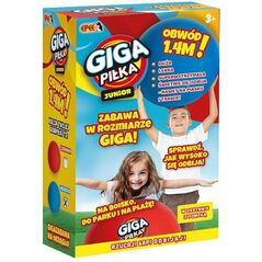 Giga Piłka Junior Czerwona Epee