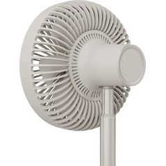 Duux Fan | Rize Flex | Stand Fan | Greige | Diameter 21 cm | Number of speeds 4 | Oscillation | 10 W | No