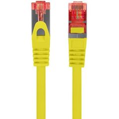PATCHCORD ΚΑΤ.6 S/FTP LSZH CU 15M ΚΙΤΡΙΝΟ FLUKE PASSED LANBERG
