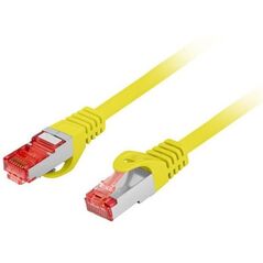 PATCHCORD ΚΑΤ.6 S/FTP LSZH CU 5M ΚΙΤΡΙΝΟ FLUKE PASSED LANBERG