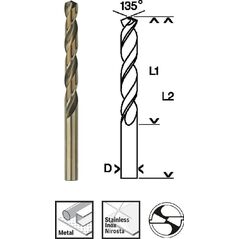 Wiertło Bosch Bosch Metal twist drill HSS-Co, DIN 338, 13.0mm (5 pieces, working length 101mm)