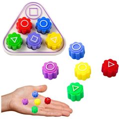 Kości Do Gry W Gonggi Hacele Gra Zręcznościowa Squid Games Podstawka 5szt A LEAN TOYS