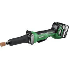 HIKOKI. STRAIGHT GRINDER 18V   GP18DB WGZ 2x5,0Ah BL SPEED CONTROL DEAD SWITCH CASE