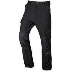 Spodnie robocze Mix&Match, 4 way stretch, czarno-pomarańczowe, rozmiar XXL