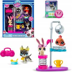 LITTLEST PET SHOP playset Disco Nights