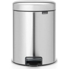 Kosz na śmieci Brabantia New Icon na pedał 5L srebrny