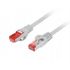 PATCHCORD ΚΑΤ.6 S/FTP LSZH CU 15M ΓΚΡΙ FLUKE PASSED LANBERG