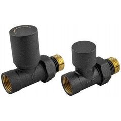 KFA σετ καλοριφέρ Komfort PRO, ευθύ, γραφίτης 758-030-61-BL