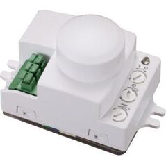 Orno Czujnik ruchu mikrofalowy mini 5,8GHz 120W 360° 3-2000lx biały (OR-CR-216)