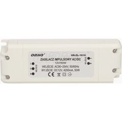 Orno Zasilacz LED 12V DC 50W 4,2A IP20 (OR-ZL-1616)