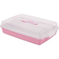 Curver Plastikowy PARTY BOX - różowy