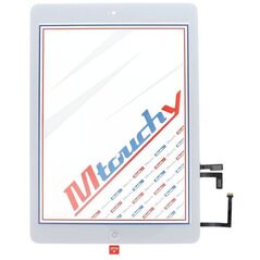 Οθόνη αφής Samsung MUSTTBY + κολλητική ταινία + Home για iPAD Air1 (λευκό)