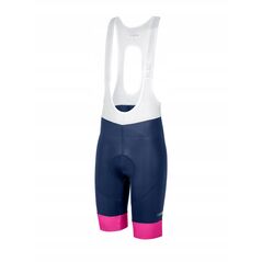 Ποδηλατικά σορτς RH+ Logo DARK BLUE/FUCSIA - XL