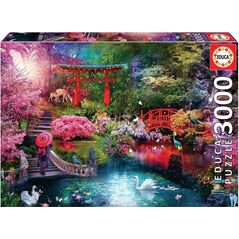 Educa Puzzle 3000 Ogród japoński G3