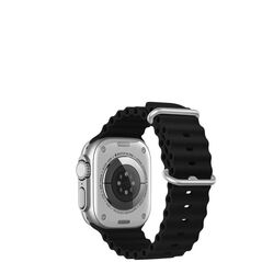 Swissten Θαλάσσιο Λουράκι Σιλικόνης για Apple Watch 42 / 44 / 45 / 49 mm