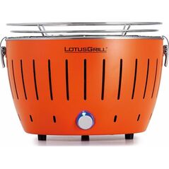 LotusGrill Grill turystyczny Węglowy Mini 26 cm x 26 cm pomarańczowy
