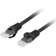 LANBERG Patchcord CAT.6 UTP LSZH CU 20m black Fluke Passed