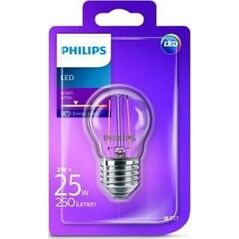 Philips Żarówka LED Philips kulka 2W E27 barwa ciepła FILAMENT