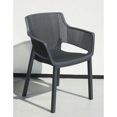 Keter KETER Fotel ogrodowy plastikowy ELISA - 63 x 58 x 79 cm