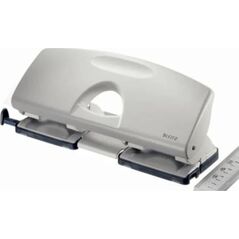 Dziurkacz Leitz Leitz Dziurkacz 4-otworowy, 1,6 mm, szary