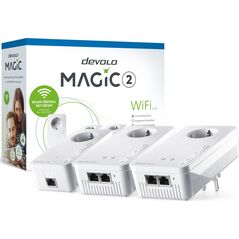 Adapter powerline Devolo devolo Magic 2 WiFi next Multiroom Kit, Powerline (3 adapters)